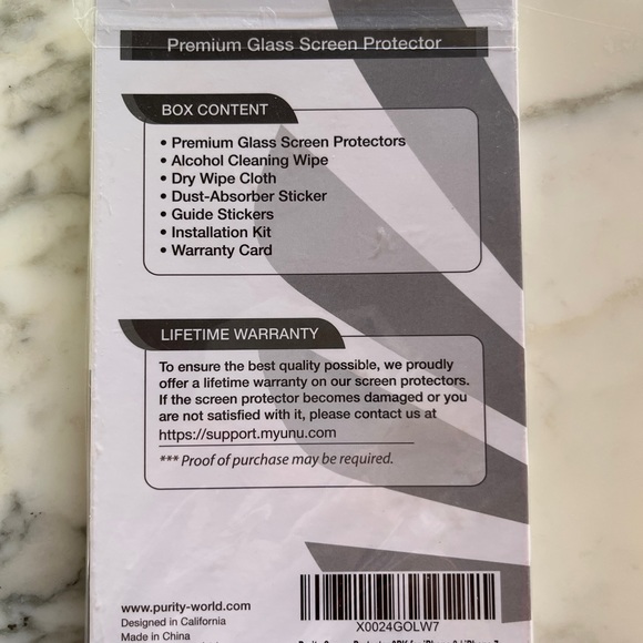 iPhone 8 or 7 - three pack screen protectors - Picture 2 of 2